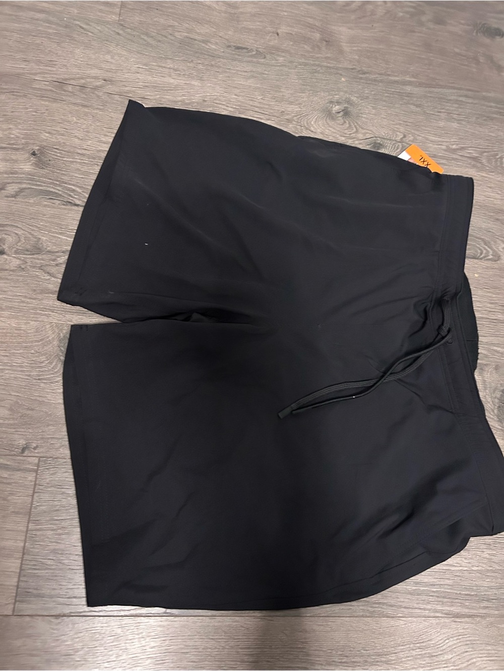 Kirkland Signature Black Men's Athletic Shorts with Drawstring